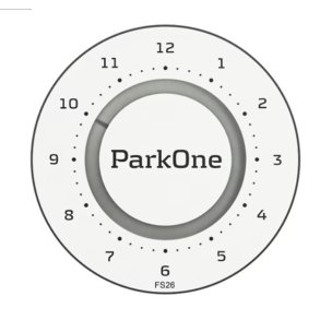 ParkOne 2 Alpine White P-skive