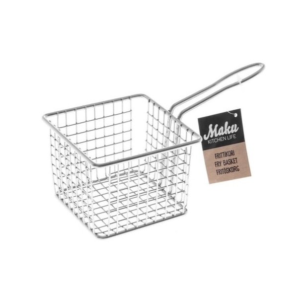 Pommes Frites Kurv - Rustfrit St�l