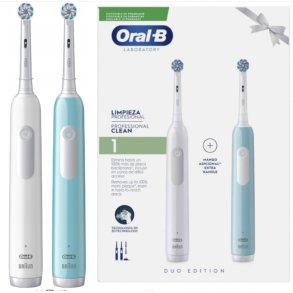 Oral B Tandbrste Pro 1 Duo + 4 Lse Brster