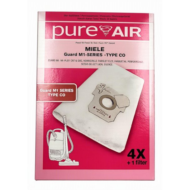 PureAir St�vsugerposer MI9 - Miele Guard M1-series