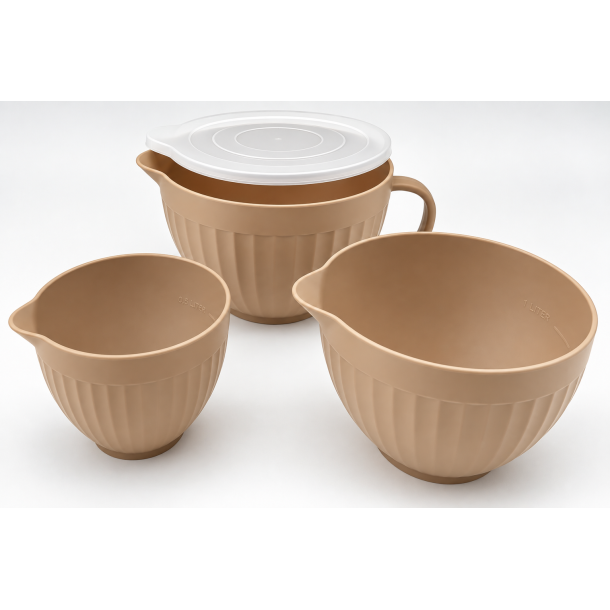 R�resk�les�t - 3 stk. Plus 1 L�g - 0,7, 1,5 og 2,7 l
