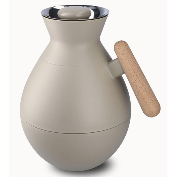 Rosendahl Stay Warm Termokande - Rund - 1,0 l - Sand