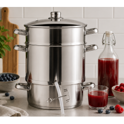 Day Saftkoger 8 Liter - Rustfri Saftkoger til Frugt og B�r