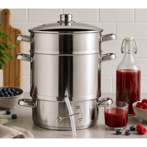 Day Saftkoger 8 Liter - Rustfri Saftkoger til Frugt og B�r