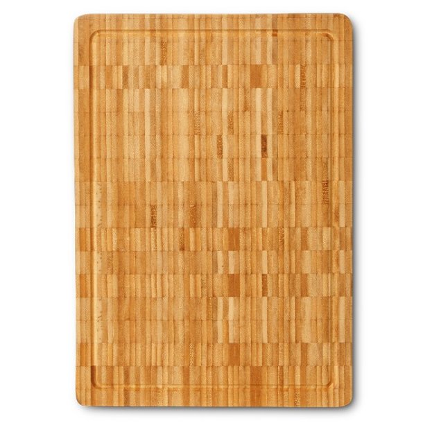 Sk�rebr�t med Saftrille - 42 x 31 x 4  cm - Olieret Bambus