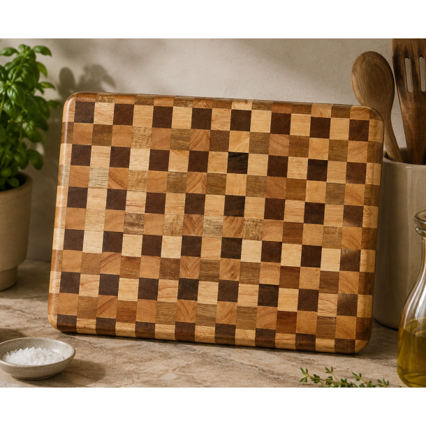 Sk�rebr�t - Tern - 33 x 23 x 2 cm - Akacie-/Gummitr�