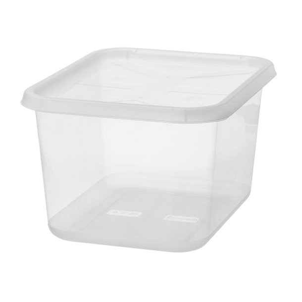 SmartStore Basic Opbevaringsboks m/ l�g - 25 L - 46x36x25 cm