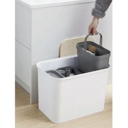 SmartStore Collect Affaldsspandes�t 76 L - Hvid