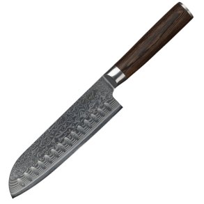Sobczyk Damaskus Santoku Kniv