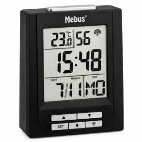 Mebus Radiostyret V�kkeur - Med Dato og Termometer