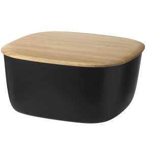 Stelton RIG-TIG Br�dkasse - Sort - 23 x 23 cm