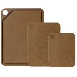 Stelton Rig-Tig CUT-IT Sk�rebr�t - 31 x 23,5 cm - Brunt