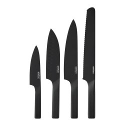 Stelton Knivs�t Pure Black - 4 Dele