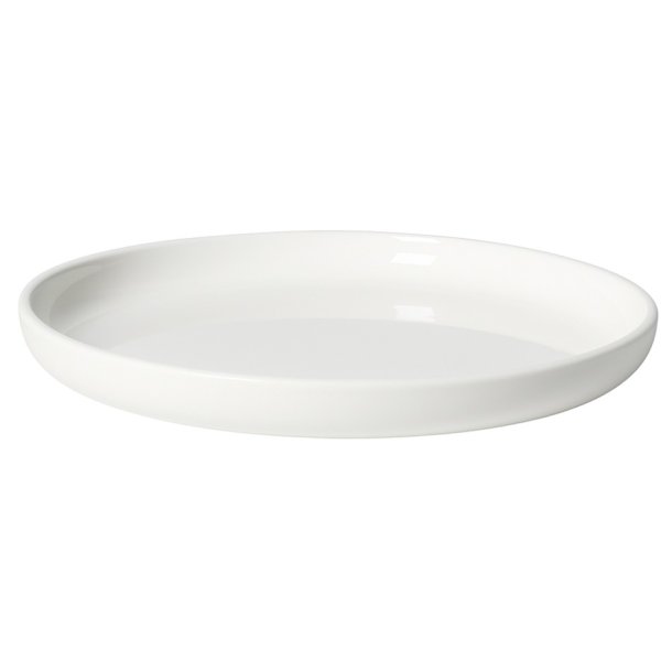 Tallerken - 22 cm - Hvid - Recycled PET