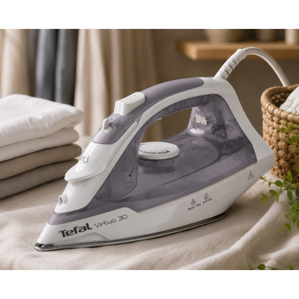 Tefal Dampstrygejern Virtuo 30 - Grey