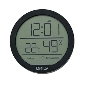 Daily Termometer med Hygrometer & Magnet - 9 cm