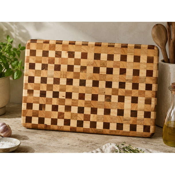 Sk�rebr�t - Tern - 41 x 27 x 2 cm - Akacie-/Gummitr�