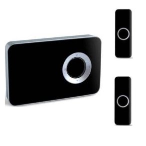 Batco Tr�dl�s D�rklokke m/ 2 Tryk - Sort