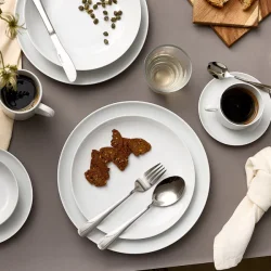 Aida Atelier Hvid Steaktallerken - 4 stk.