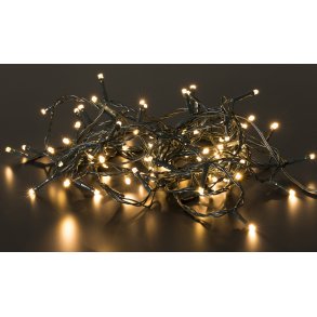 Lysk�de - 40 LED - Varmhvid med Remote Function