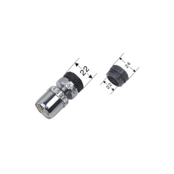 Perlator med Kugleled M22 (Messing)