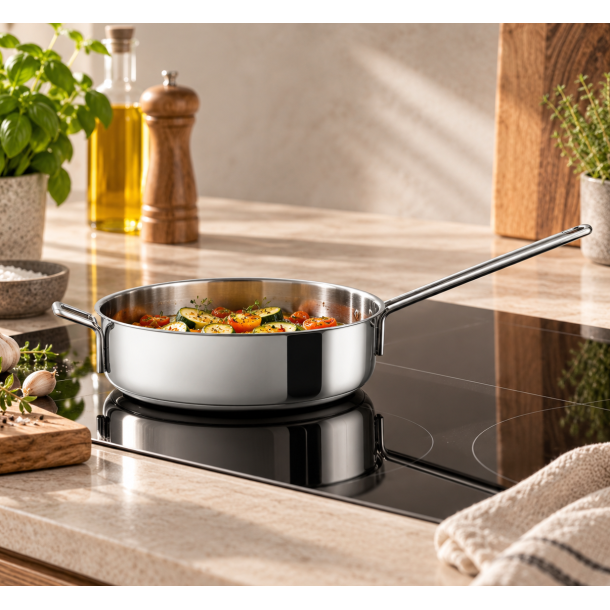 Eva Trio Sauterpande - 24 cm - Rustfrit St�l 