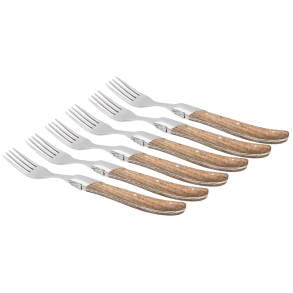 Laguiole by Haws Steakgafler - 6 stk. - Egetr