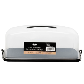 Kagefad med L�g - Firkantet - 38 x 17 cm
