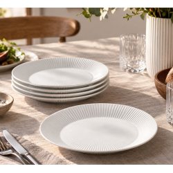 K�hler Hammersh�i Tallerken - 27 cm - Hvid