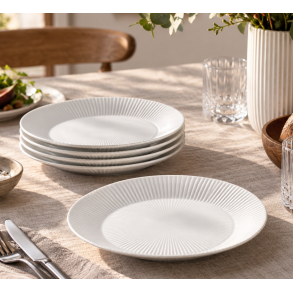 K�hler Hammersh�i Tallerken - 27 cm - Hvid