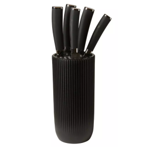 Knivblok med 5 Knive