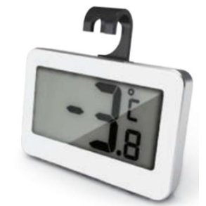 Digitalt Kleskabstermometer - Hvidt