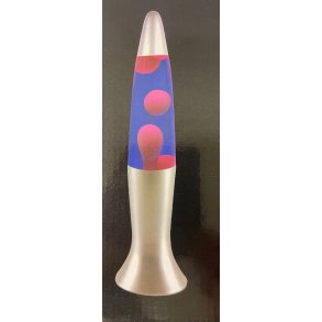 Lavalampe - 40 cm - 25 W - Bl - Lilla