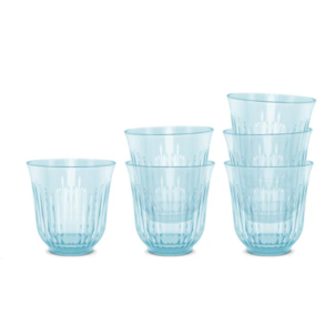 Lyngby Vandglas - 26 cl - Lysebl - 6-pak