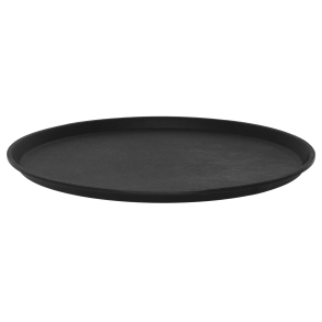 Rund Serveringsbakke - 40 cm - Sort