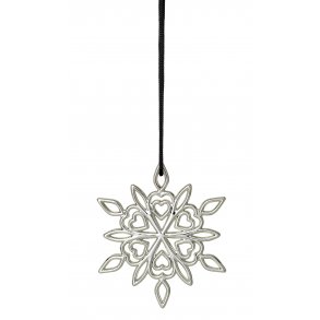 Karen Blixen Isblomst - 7 cm - Forslvet