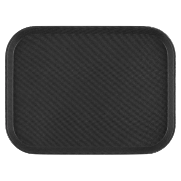 Serveringsbakke - 41 x 31 cm - Sort