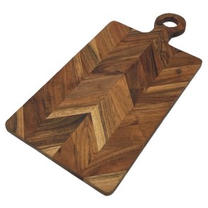 Skrebrt - Akacie - 50 x 25 cm - Sildebensmnster