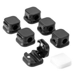 Magnetisk Kabelholder - 6 stk.