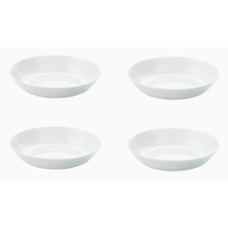 Aida Atelier Hvid Suppetallerken - 4 stk.