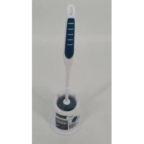 Toiletbrste - Plast - Med Silikonehoved