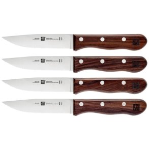 Zwilling Bred Steakkniv - 4 stk i �ske